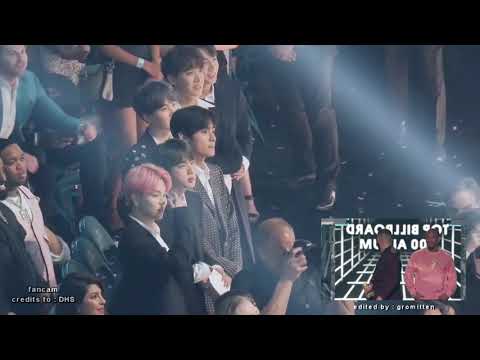 BTS reaction to DRAKE's speech at BBMAS 2019 ( Billboard Top Album )