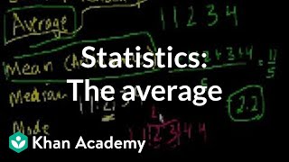 Statistics: The Average