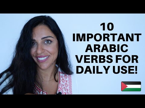PALESTINIAN ARABIC VERBS TO BOOST YOUR CONVERSATIONAL SKILLS! (come, go, give, take...)