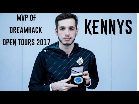 kennyS - HLTV MVP by ZOWIE of DreamHack Tours 2017