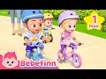 Bike Song for an Hour | Vehicles | Outdoor Play for Kids #Bebefinn