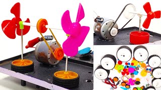 DIY SIMPLE INVENTIONS / DC MOTOR FAN