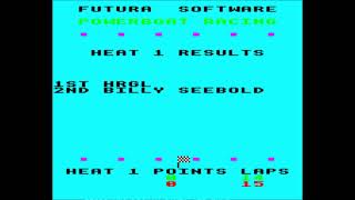 Powerboat Racing for the BBC Micro