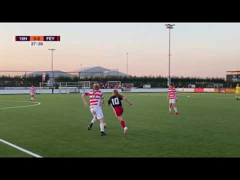 Zestienhoven JO15-1 - Feyenoord MO16