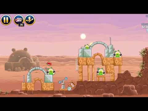 Angry birds Star Wars series: Luke & Leia