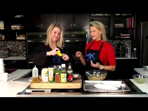 Make a tasty Asian Chicken Salad with Chef Allison Davis and Dietician Amanda Nighbert