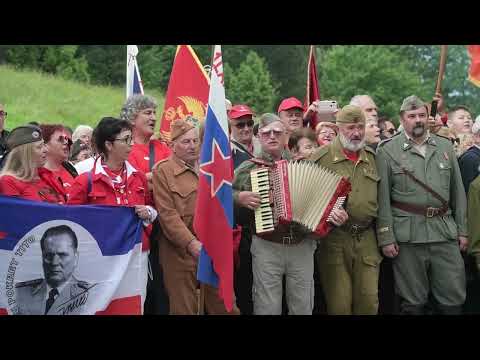 Proslava 80. obljetnice bitke na Sutjesci održana u Tjentištu