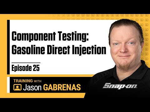 Component Testing: Gasoline Direct Injection - Snap-on Live Training Episode 25
