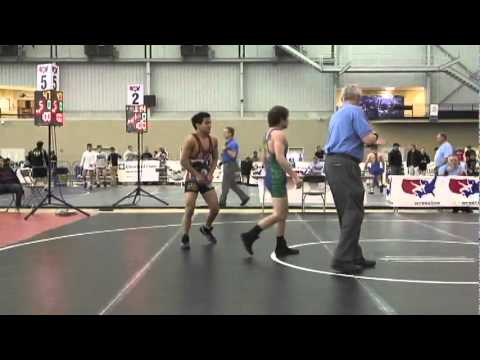 University Greco 3rd Place 55kg - Tyler Cox vs. Brandon Escobar