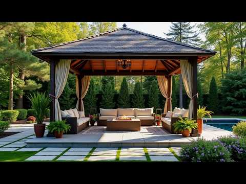 The Art of Gazebo Elegance | Professional Design and Decoration Ideas