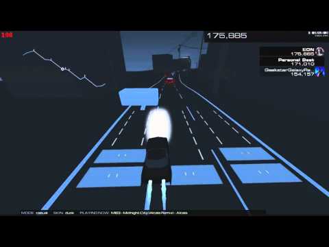 Audiosurf 2 : M83 - Midnight City (Alcala Remix)