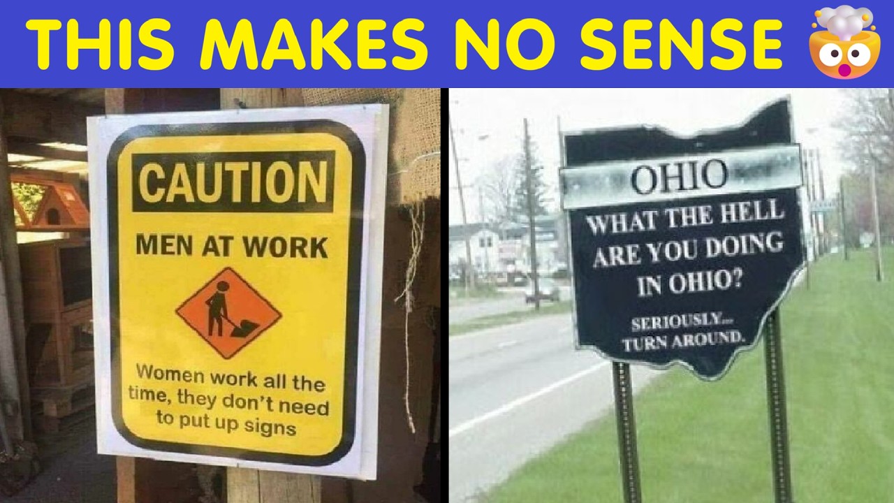 Absurd Signs People Actually Shared Online 😂 Too Funny