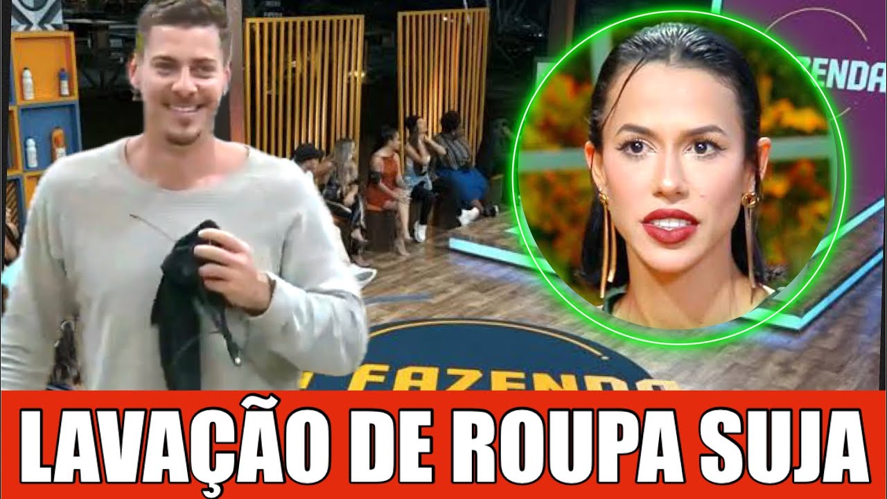 LARISSA FALA PRA SACHA QUE ELE É CAMPEÃO NA LAVAÇÃO DE ROUPA SUJA OS DOIS REATAM O NAMORO E VOLTAM