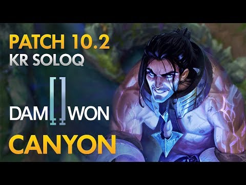 Damwon Gaming Canyon - Sylas Jungle - KDA 18/4/12