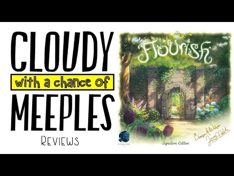 Flourish Review - Cloudy with a Chance of Meeples