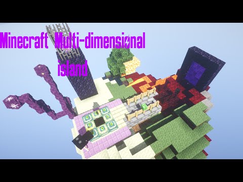 Minecraft Multi-Dimensional Island