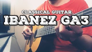 Video thumbnail for Ibanez GA3 AM Guitar - Demo | Finally shifted to a classical by Ralph Yap, M.D.