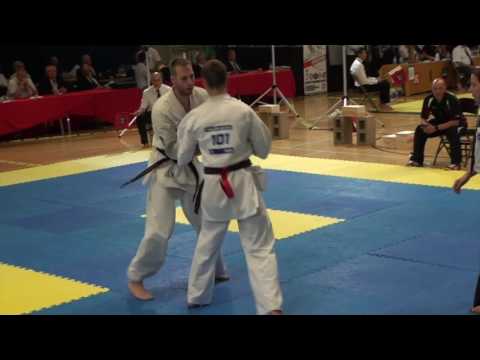 British Karate Kyokushinkai 8th Cup of Europe Aleksandr Drozd v Kelvin Teinstra