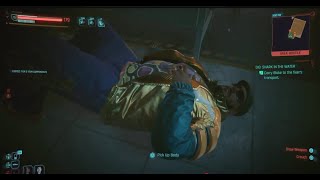 Cyberpunk 2077 - GIG Shark in the Water