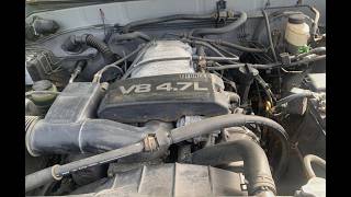 1998–2009 Toyota 4.7L V8 (2UZ-FE) Engine - Firing Order - Cylinder Numbers - (Bank-1 and Bank-2)