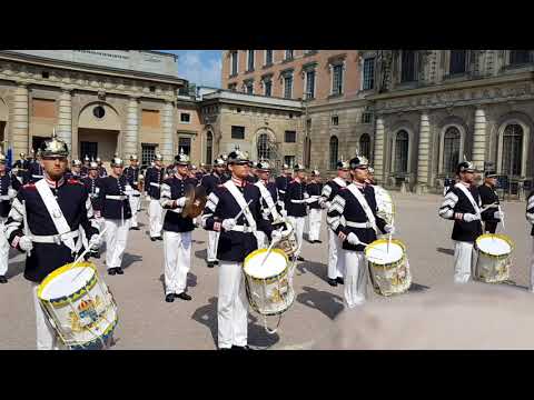 Högvaktsavlösning / Changing of the Guards / Arméns Musikkår / Royal Swedish Army Band