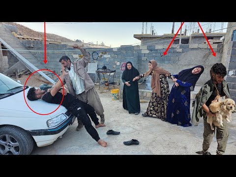 Leila's expulsion from the house and Leila's father (Mirza) slapping Mahan for Mirza Ali's freedom