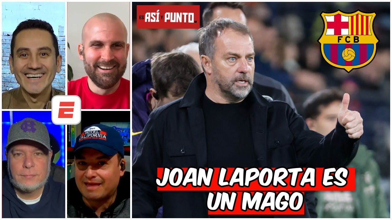 HANSI FLICK tiene que LLEVARSE TODOS los MÉRITOS por el RENDIMIENTO del BARCELONA | Es Así y Punto