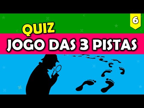 Jogo das 3 pistas - Você consegue acertar de primeira?