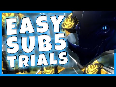 Dauntless Pangar trials - EASIEST sub 5 build and guide