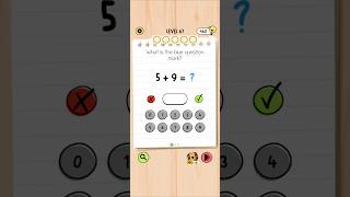 Brain Test 5 Level 67: What is the blue question mark? Walkthrough