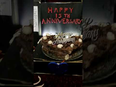 Anniversary Cake With Stand Made By kshitiz... #cake #trending #shorts #viral #youtubeshorts #short