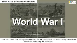 The Peculiarities of Industrial Growth | The Age of Industrialisation | History | Class 10th | iPrep