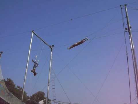 Tony Steele Layout Catch. flying trapeze