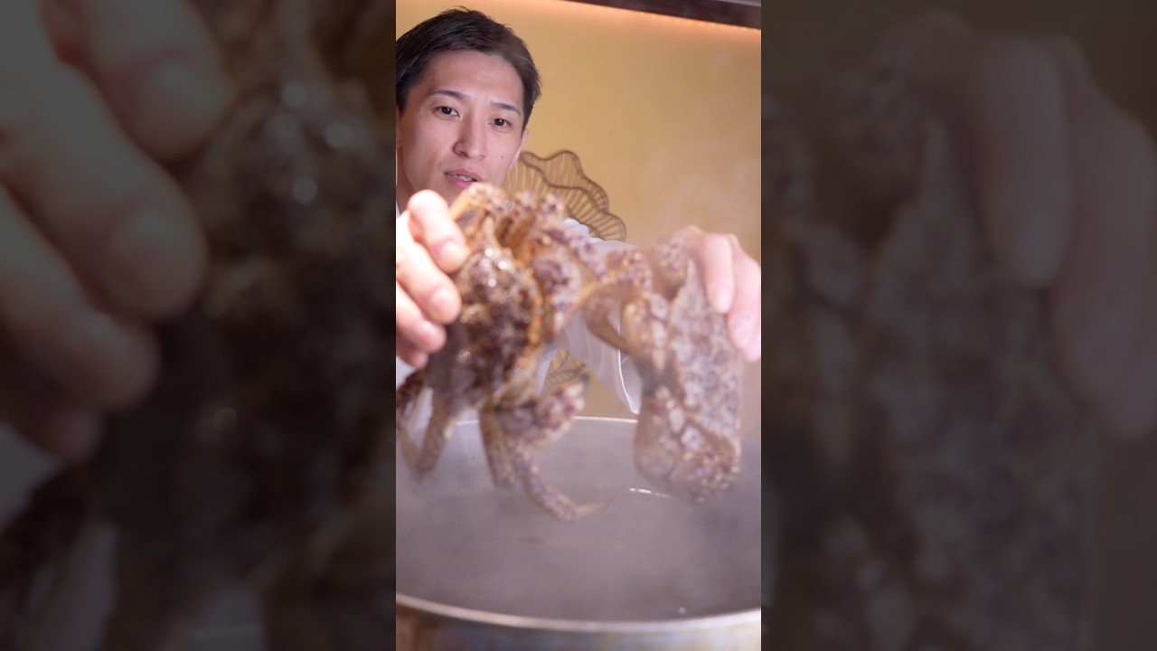 Crab sushi #sushi #japanesefood #cooking