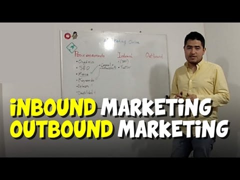 ¿Qué es inbound marketing y outbound marketing?