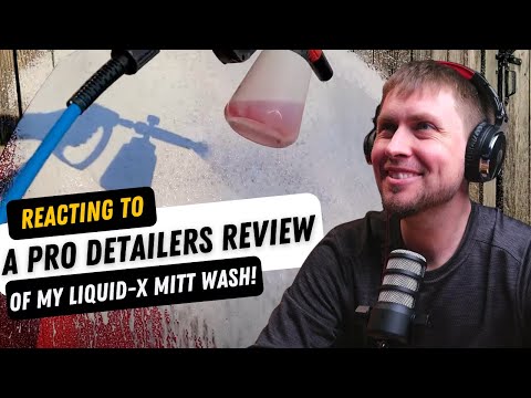 ASK ME ANYTHING while we watch a PRO DETAILER review my Liquid-X Polymer Mitt Wash!😁👏❌