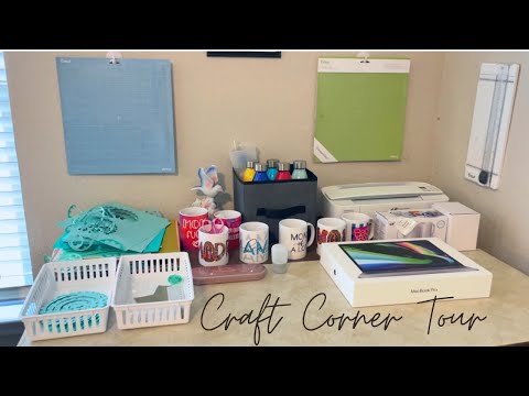 Craft Corner Tour 2021 | SMALL SPACE | New small business owner