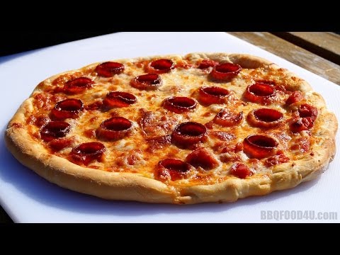 Pizza Recipe - How To Make Pizza At Home - Step By Step Dough & Cooking Instructions - BBQFOOD4U