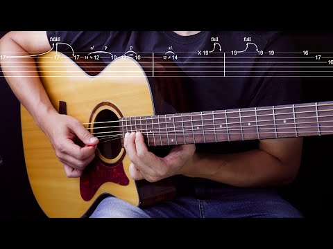 This ELECTRIC guitar solo sounds surprisingly good on the acoustic guitar