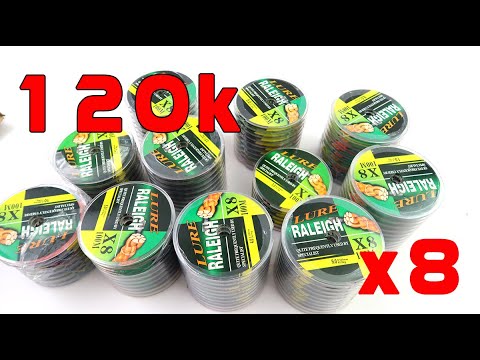 Dây dù Lure X8 7 màu sợi PE mịn mượt