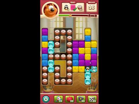 Toon Blast Level 5154 - NO BOOSTERS 🐻🐺🐱 | SKILLGAMING ✔️