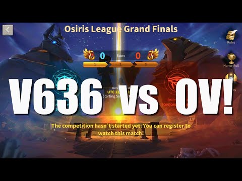Osiris League Grand Final - V636 vs OV! round 1 best of 3 - Rise of Kingdoms