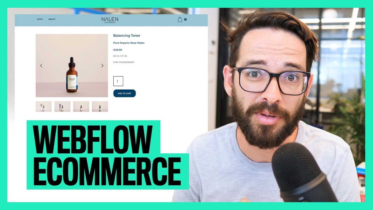E-commerce Website with Webflow