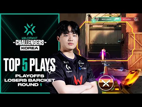 WGS Luke | Top 5 Plays of Challengers KR - Playoffs Losers Bracket Round 1