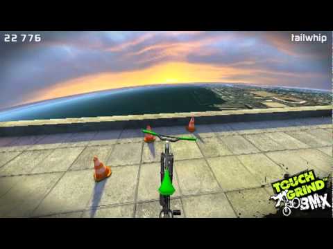 Touchgrind BMX Skyline Do one tailwhip for every jump