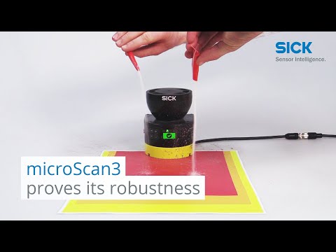 Robustness of SICK microScan3 Safety Laser Scanner