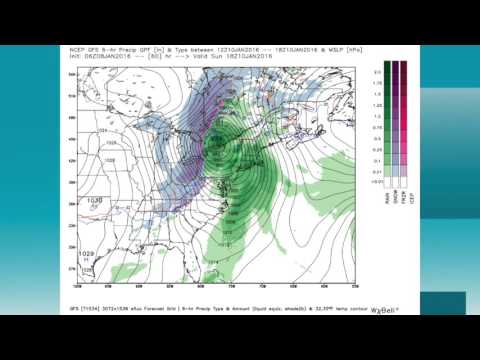 January 8, 2016 Weather Xtreme Video - Morning Edition