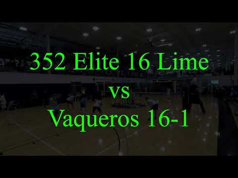 BANE Championship Game 352 Elite 16 Lime vs Vaqueros 16 1