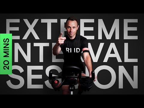 20 Minute Indoor Cycling Workout | Extreme Interval Session