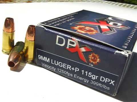 AT2 - 9mm Luger - Cor-Bon DPX 115 Gr +P JHP